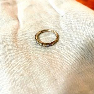 Custom Beaded Gem Ring